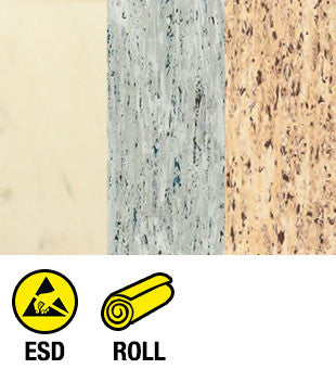 ESD Anti-Static Unifloor® Static Dissipative Vinyl Sheet Flooring