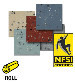 ESD Anti-Static Safefloor Guard NFSI High Traction Vinyl Roll Flooring